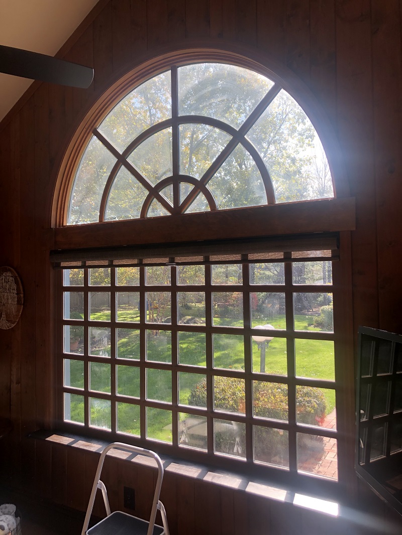 Old windows were cold